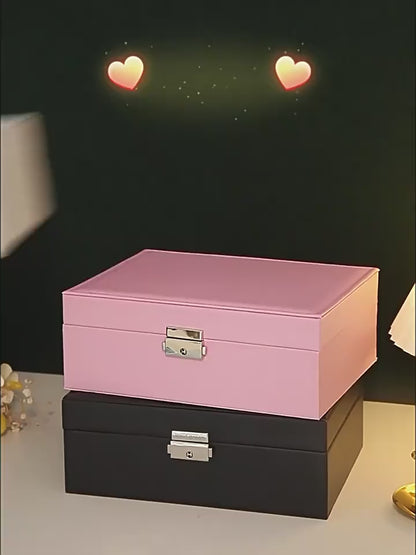 Double layer jewellery box