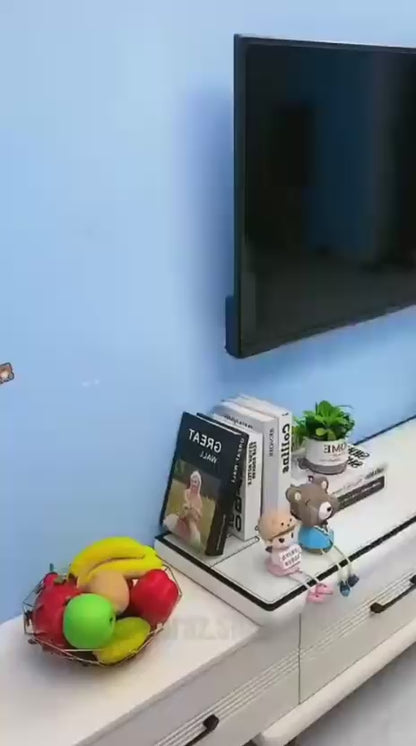 Punch free screen top shelf