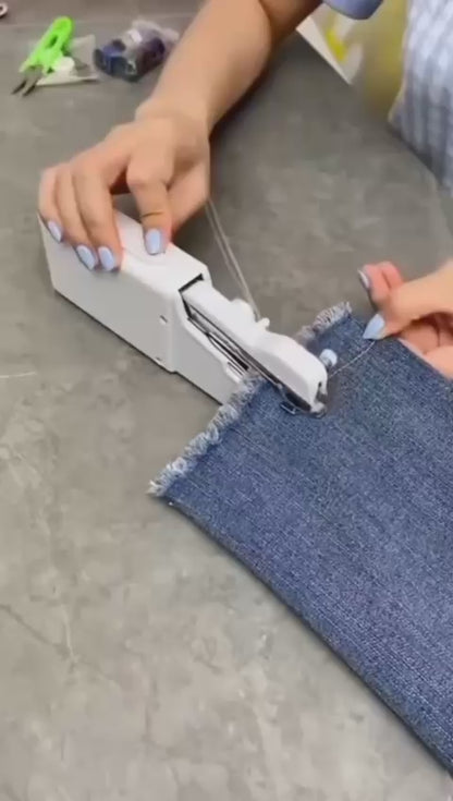 🧵 Handy Stitch – Portable Handheld Sewing Machine (Cell Operated)