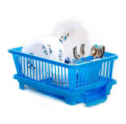 Fancy Plate Rack – 3 in 1 Large Durable Plastic Kitchen Sink Dish Rack