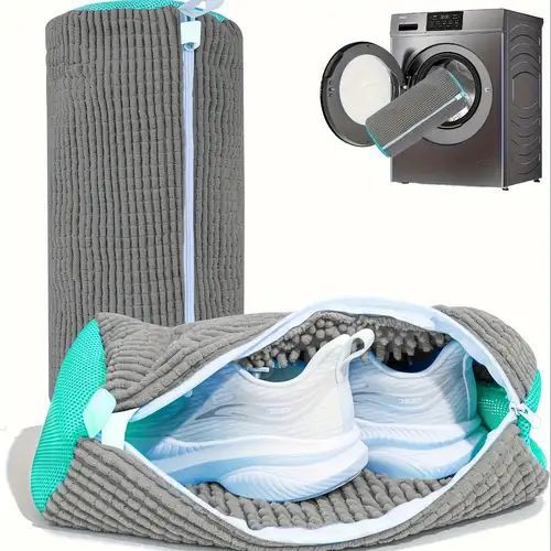 Shoe washing bag