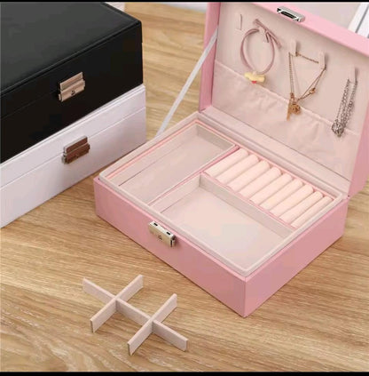 Double layer jewellery box