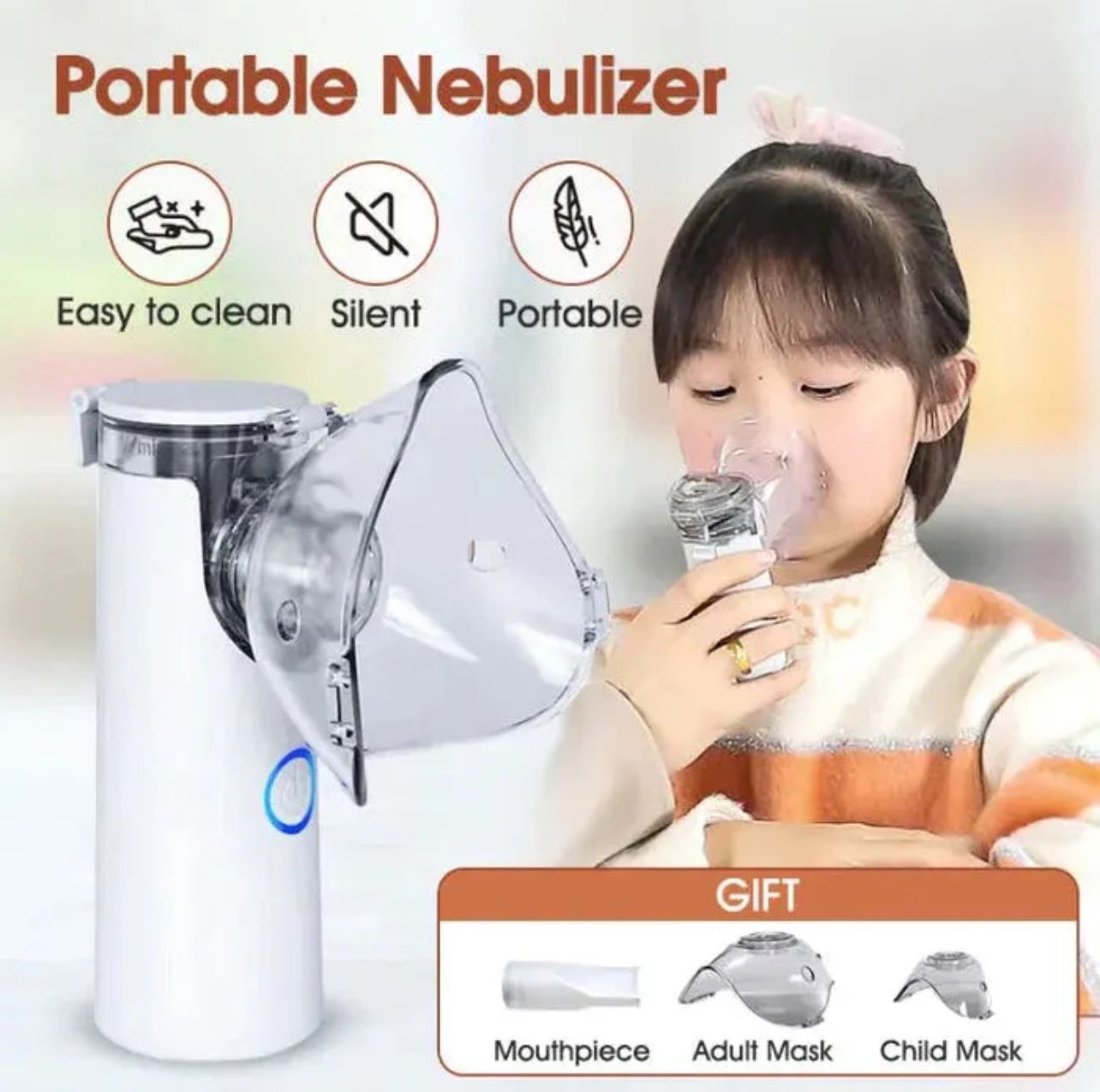 Mesh portable  nebulizer