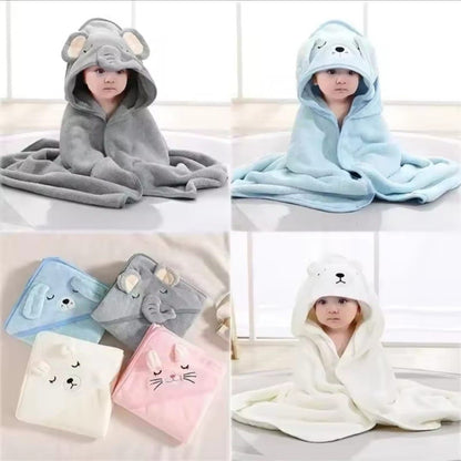 Soft Baby Bath Towel – Random Color